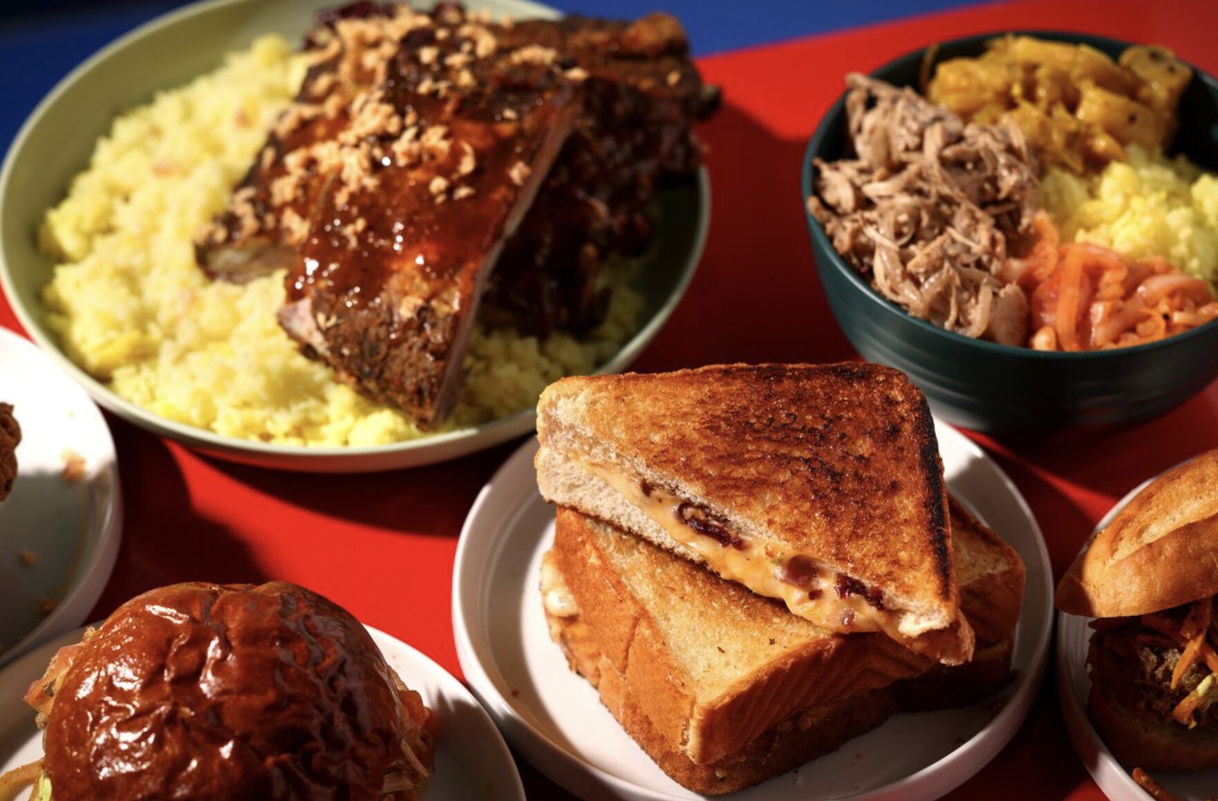 Southern dishes served at Tuk Tuk Snack Shop in Kentucky